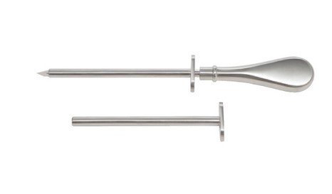 Labmagentrokar mit geschlitztem Stilett