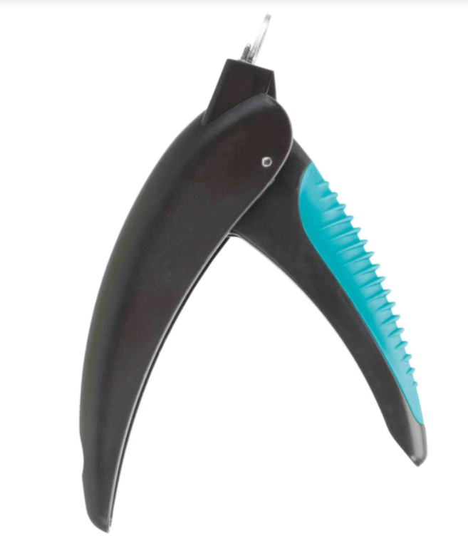 Krallenstanze de luxe, blau - Kunststoff