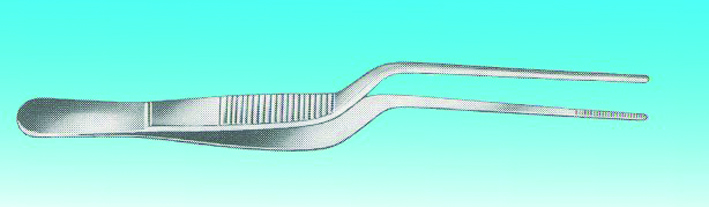 Ohrpinzette Lucae 14,0 cm, anatomisch