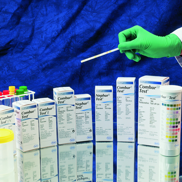 Combur  9 ,  Urin - Teststreifen