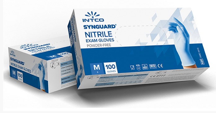 Nitril Handschuhe Intco Gr. L