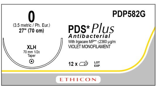 PDP II Plus PDP582G, USP 0, metric 3,5