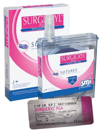 PGA violett, 1,5 metric 4/0 USP, 15 m