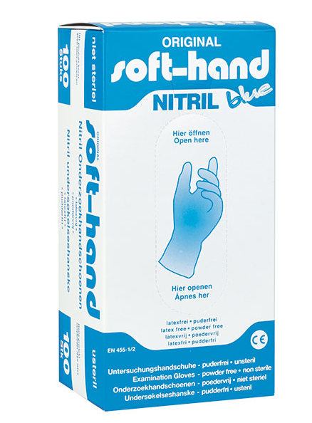 SOFTHAND Nitril blue
