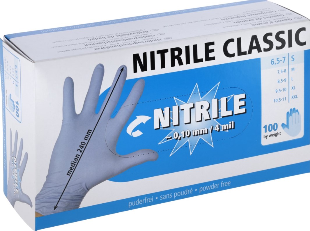 Einmalhandschuh Nitril Classic Gr. XXL