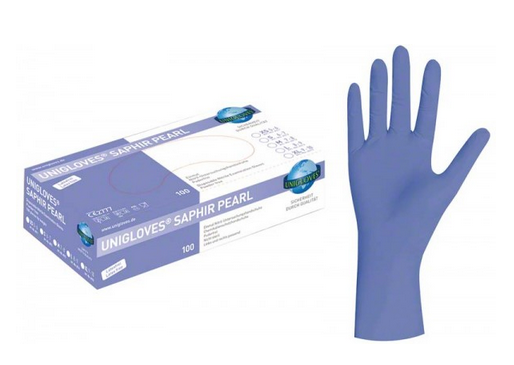 Unigloves Pearl Nitril SAPHIR