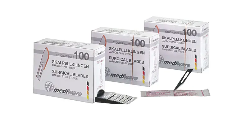Mediware Skalpellklingen Figur 10 steril