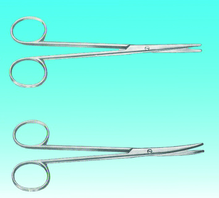 Metzenbaumschere gerade 14,5 cm