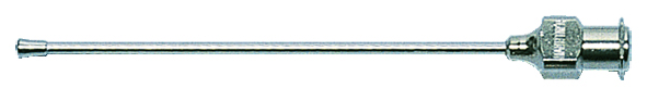 Knopfkanüle gerade mit Knopf, 0,6x30 mm