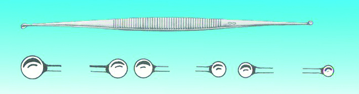 Doppellöffel Martini 00 + 0, 14,0 cm