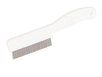 Flohkamm 13,0 cm, mit Stiel-Handgriff