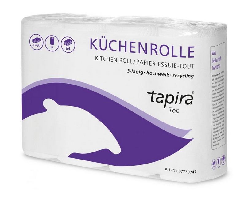 Bestfour Küchenrollen 3-lg. weiß