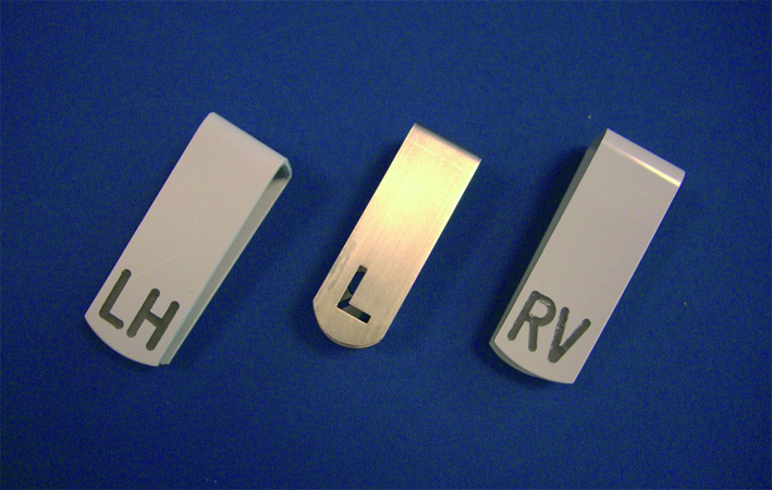 LH+RH - Kennzeichnungsclip, Plastik