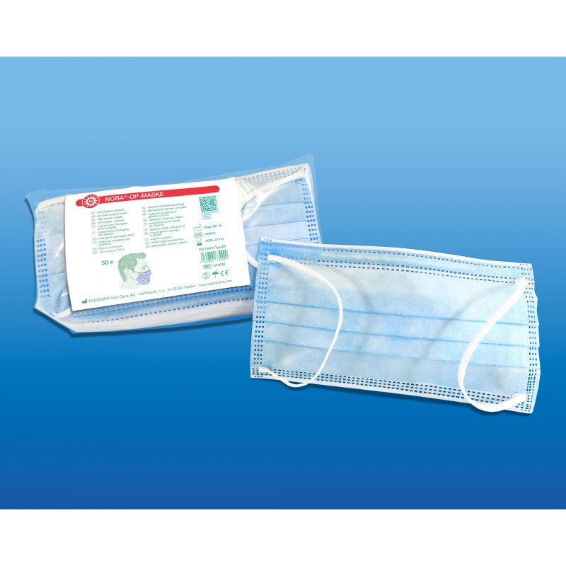 NOBA OP-Maske blau Typ IIR