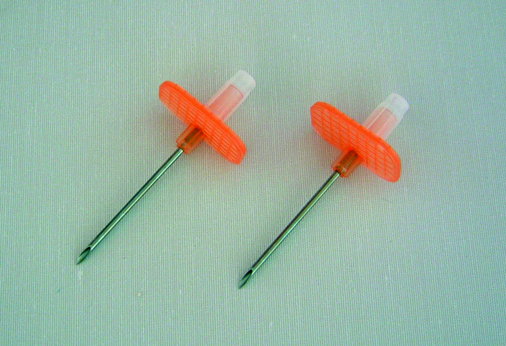 Straußkanülen, orange 1,8 x 43 mm