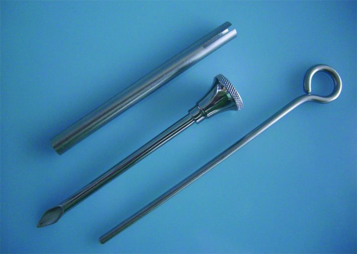 Aderlaßkanüle, Mod. Tröster 5,0 x 80 mm