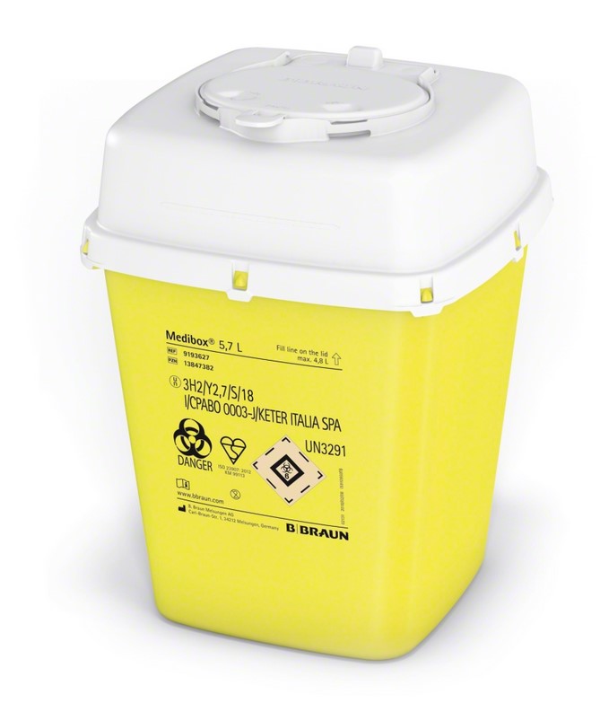 Kanülensammler Medibox 5,7 Liter