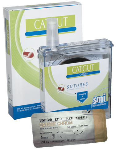 Catgut Chrom, USP 4/0 metric 2 - 100 m