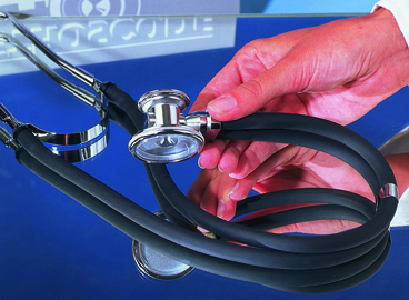 Steth. Rappaport 60 cm, blau