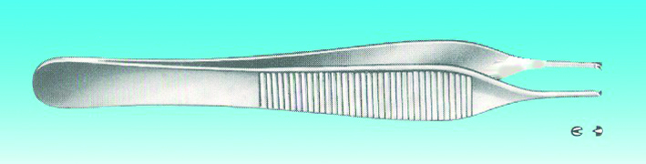 Pinzette Adson 1 x 2 Zähne 12,0 cm