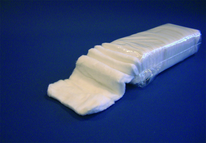 Verbandwatte-Zick-Zack, 100gr., 100 % BW