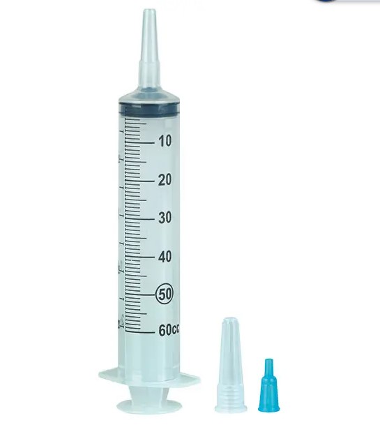 Spritzen 50/60 ml, Katheter-Ansatz