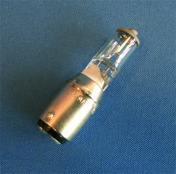 Mach-Halogenl., 22,8/24V - 40W, Bajonett