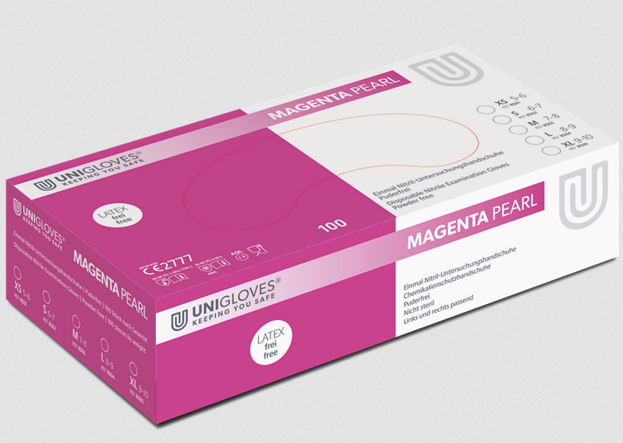 Unigloves Pearl MAGENTA