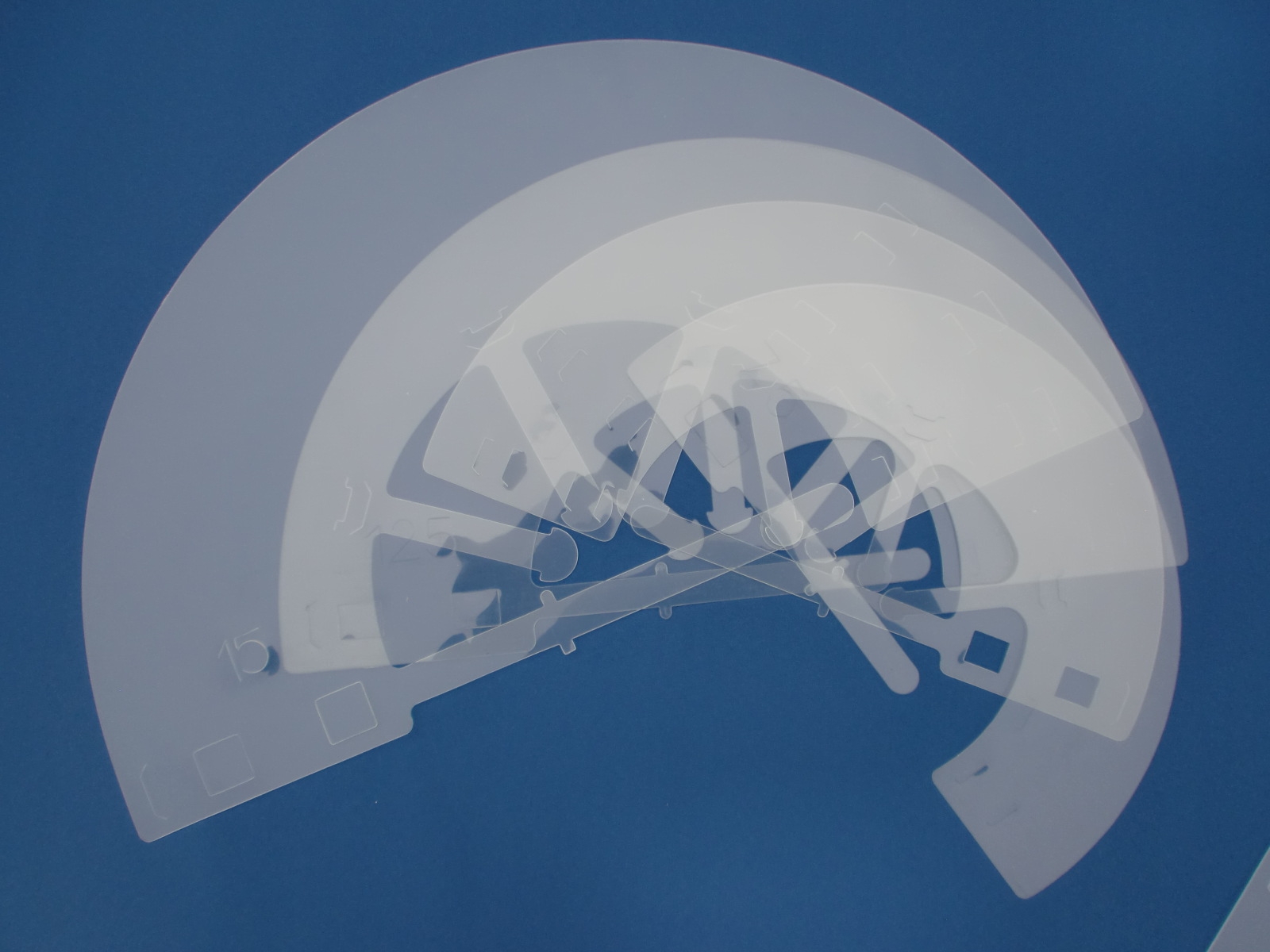 Hundehalskragen Classic transp,  12,5 cm