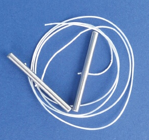 Labmagenstäbe Hohlmetall+Polyesterf.