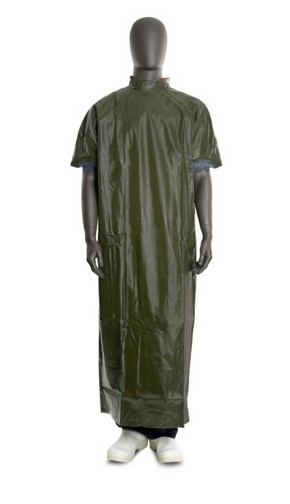 Geburtsmantel - grün , 140 cm , Krutex