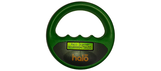 Halo-Scanner (Transponderlesegerät)