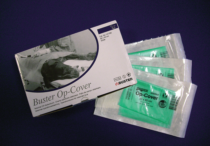 Abdecktücher Buster grün,  60 x  90 cm