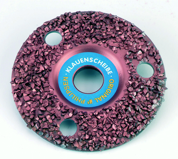 Klauenscheibe - dichte Körnung - grob