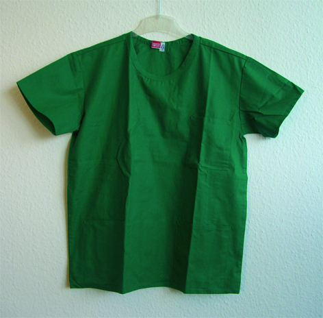 OP-Kasack forstgrün mit Rundkragen Gr.XL