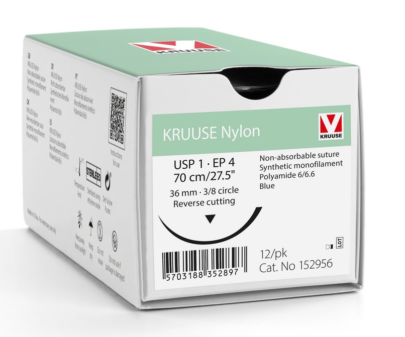 Kruuse Nylon USP 1, metric 4