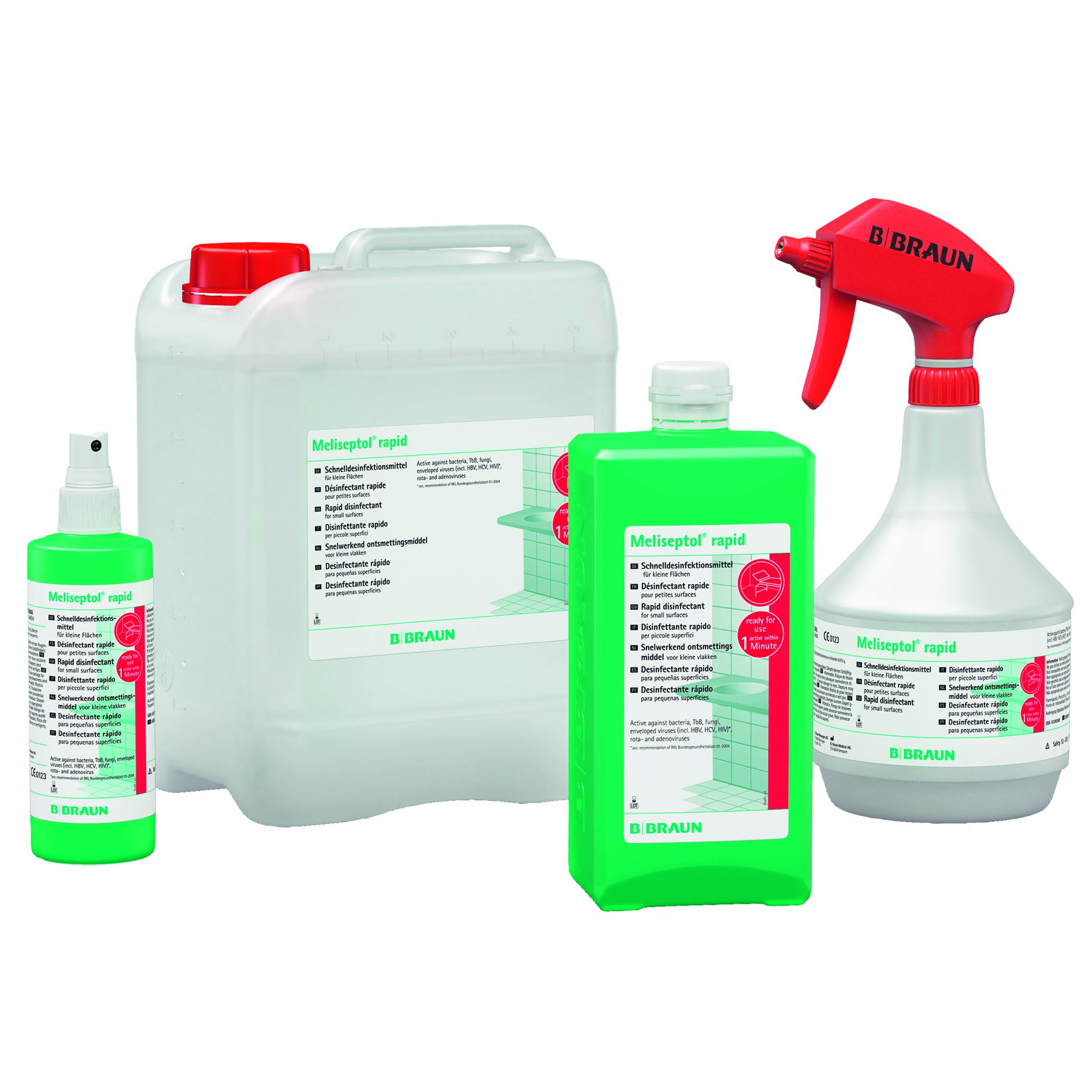 Meliseptol rapid V - 5 Liter, Desinfekt.
