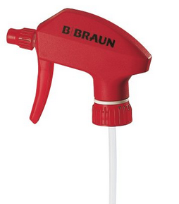 Sprühkopf ROT, pass. zu B. Braun 1000 ml