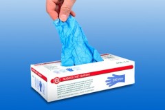 Nobaglove Nitril Classic, Gr.S , blau