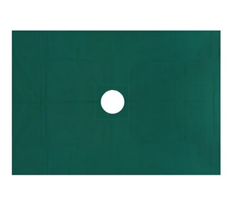 Abdecktuch Lochtuch 80 x 80 cm