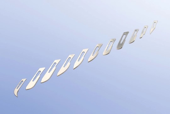 Skalpellklingen Dahlhausen