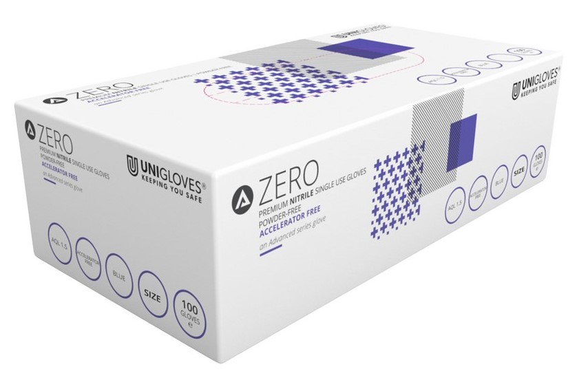 Nitril Unigloves ZERO Gr. S