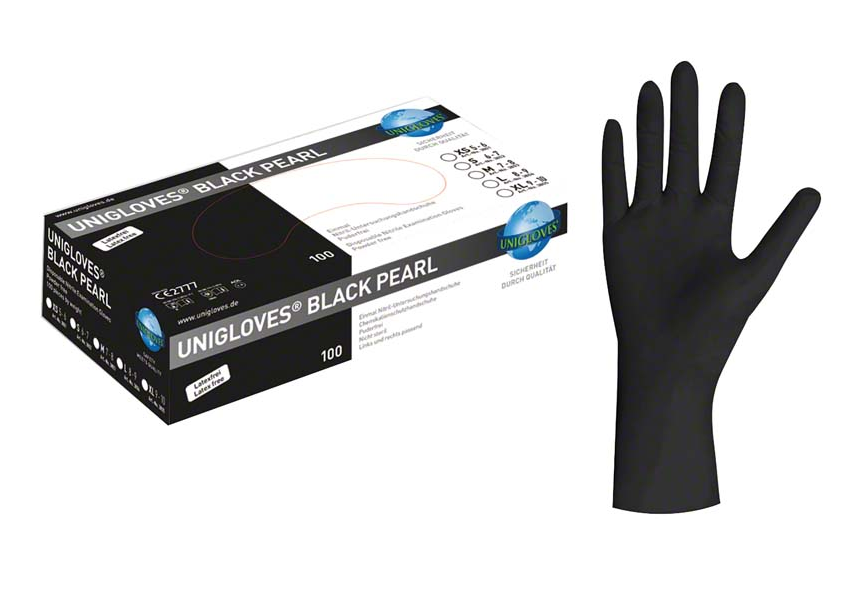 Nitril black Pearl Gr. L