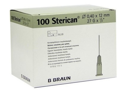 Sterican Einmalkanülen 27G 0,40 x 12 mm
