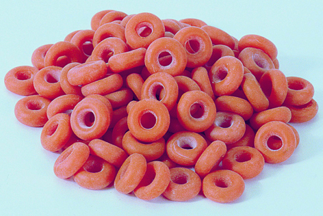 Elastrator-Gummiringe - orange