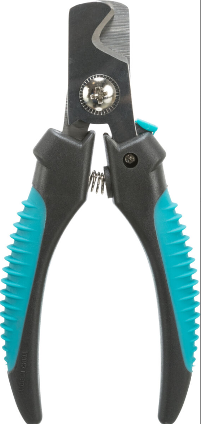 Krallenschere 13cm mit schwarzem Griff