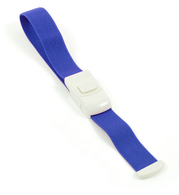 Venenstauer, latexfrei blau