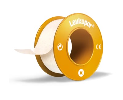 Leukopor, 2,50 cm x 9,20 m, weiß