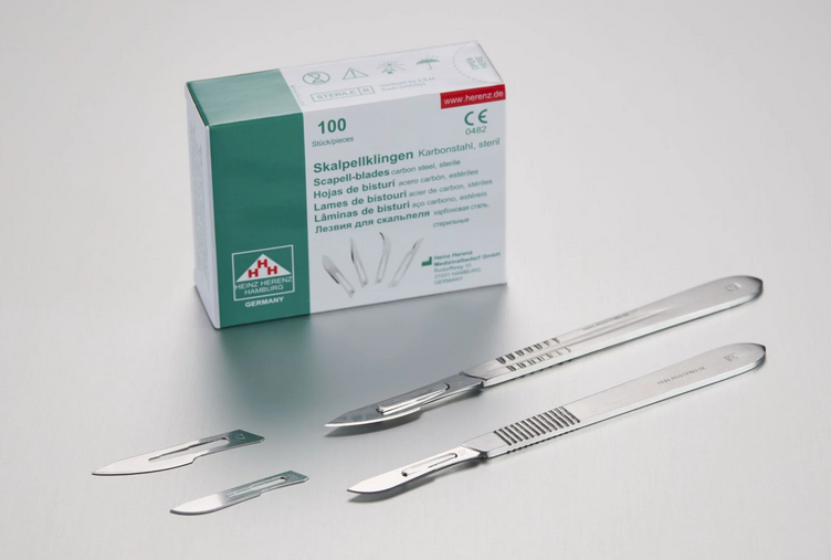 Skalpellklingen + Zubehör