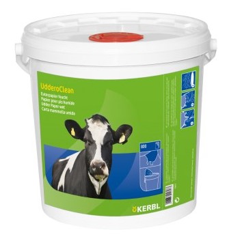 Euter Reinigungspapier feucht, 20x20cm